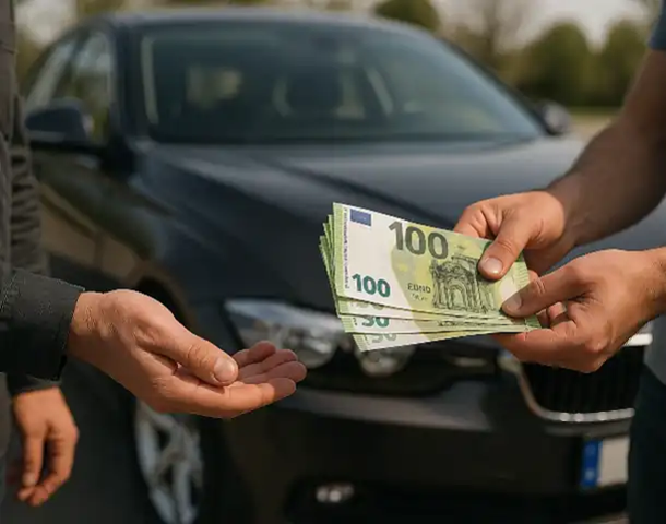 Sofortige Barauszahlung beim Autoankauf in Nordhausen für Ihr Fahrzeug, unkompliziert und fair.